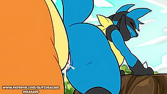 Thicc Lucario Diliwat Oleh Charizard Dalam Video Yiff Yang Panas