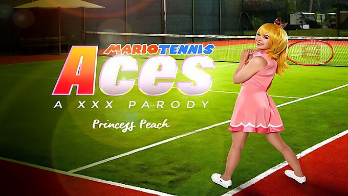 Putri Peach Cosplay Babe Lilly Bell Dientot Dalam Realitas Virtual